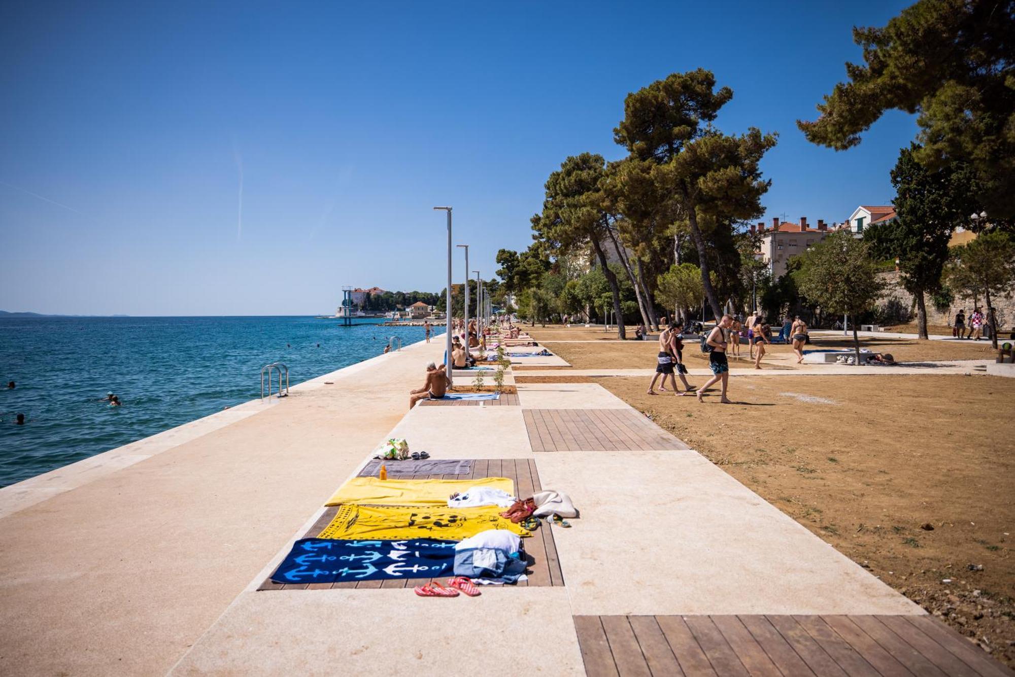 Zadar Center Beach Apartment - Directly On The Sea Εξωτερικό φωτογραφία