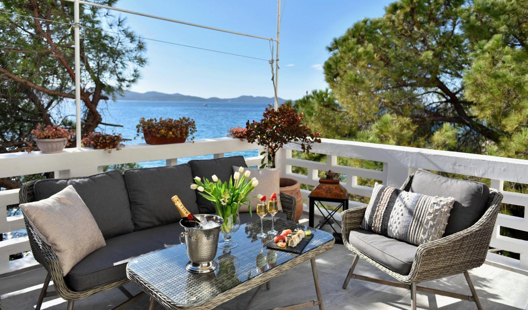 Zadar Center Beach Apartment - Directly On The Sea Εξωτερικό φωτογραφία